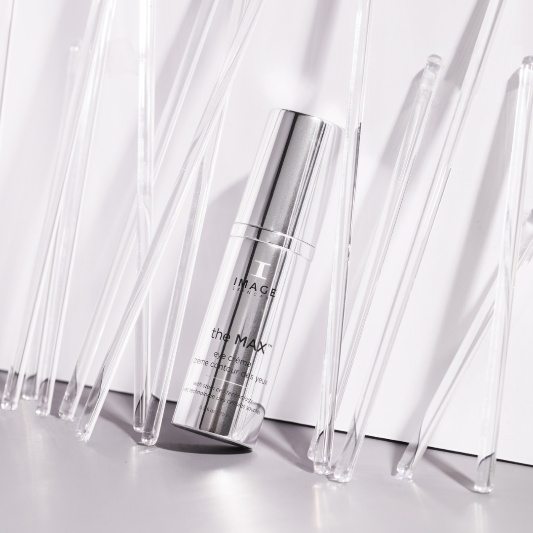 Skincare serum bottle with 'IMAGE' branding on a white background