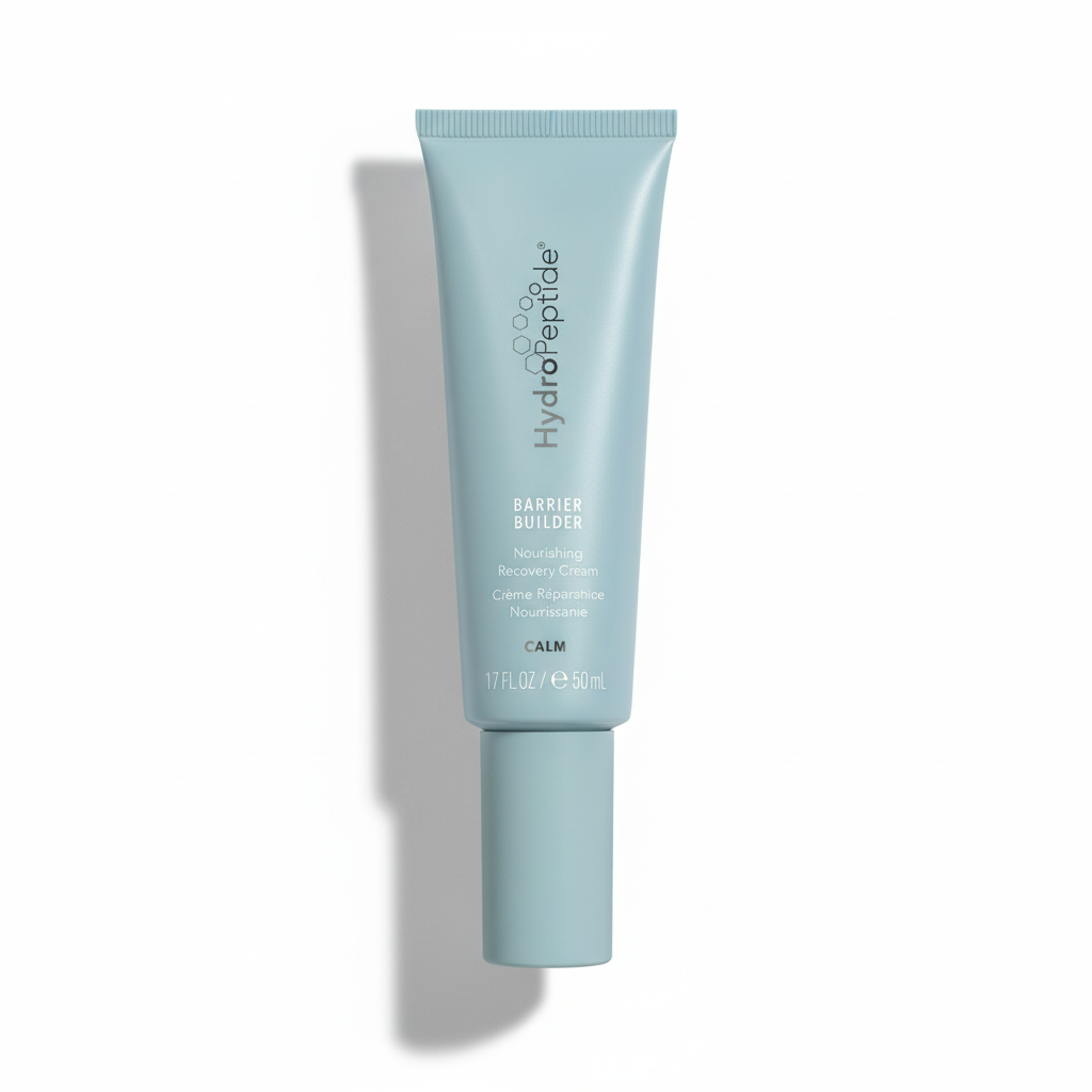 Tube of HydroPeptide Barrier Builder on a white background