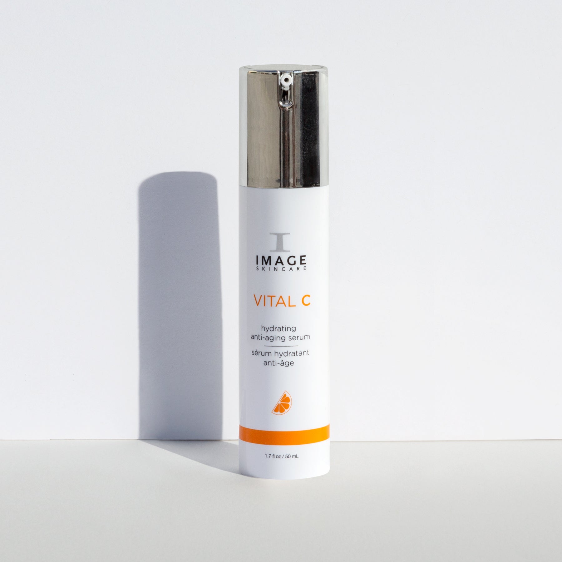 Skincare serum bottle labeled 'IMAGE' on a white background