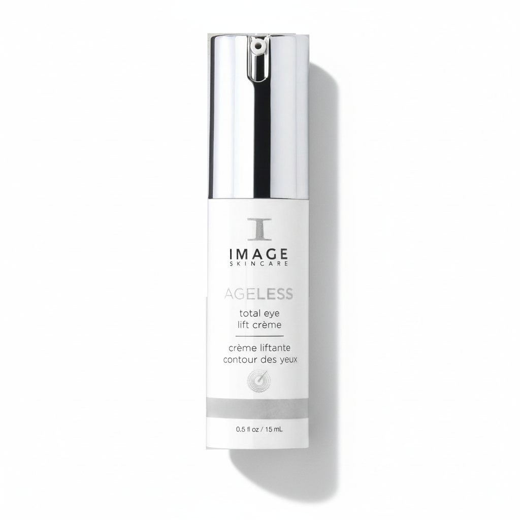 Skincare bottle labeled 'IMAGE Skincare' on a white background