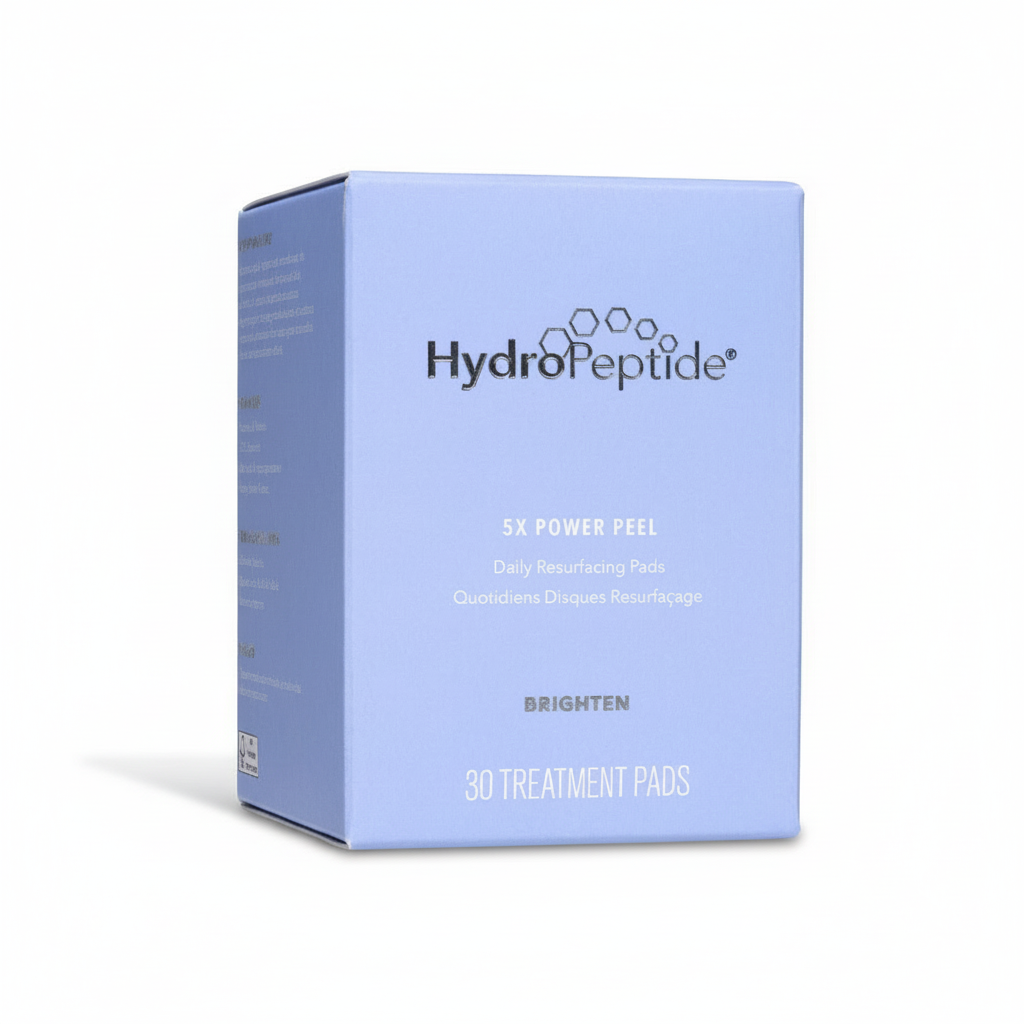 HydroPeptide 5x Power Peel packaging on a white background