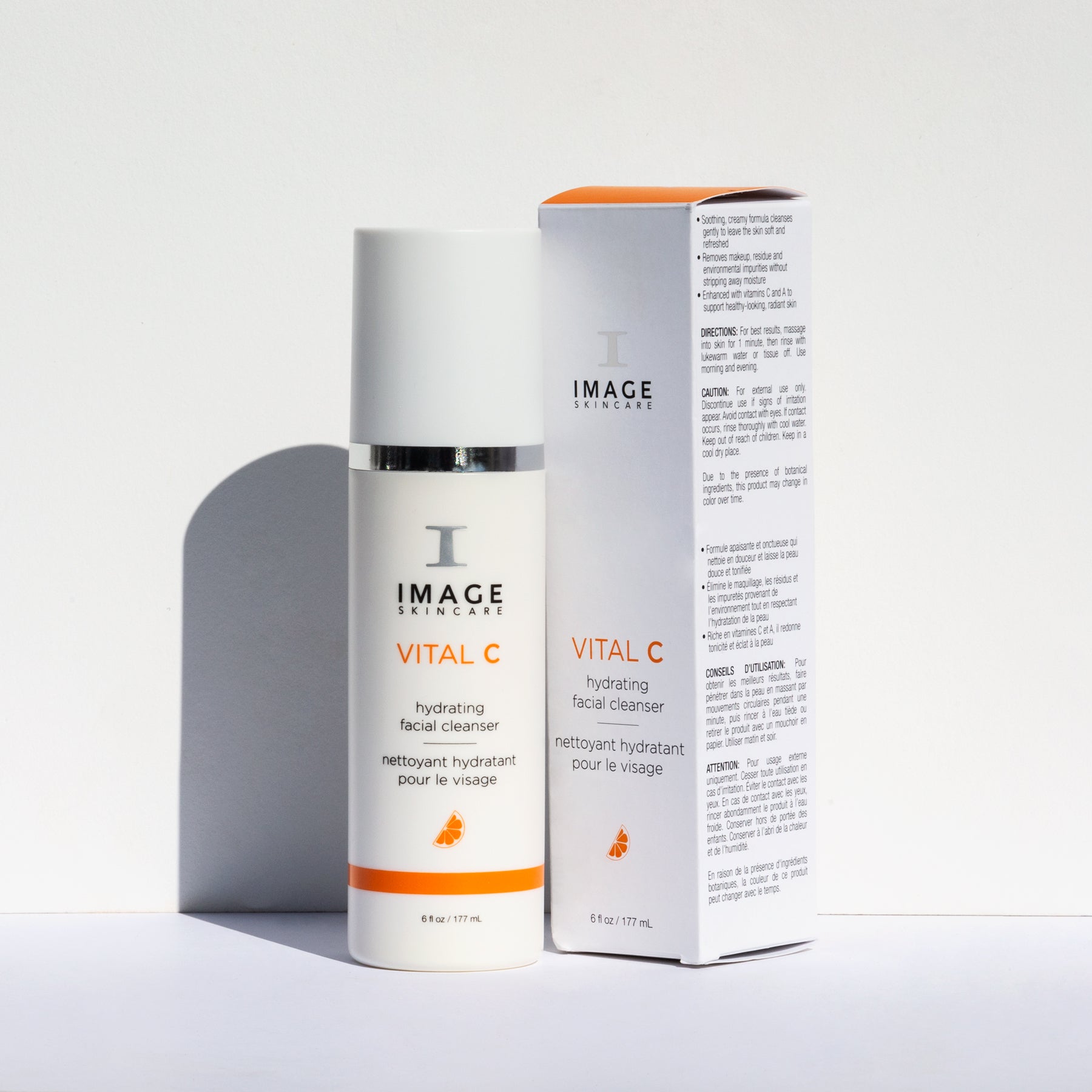 Image Skincare Vital C product and packaging on a light gray background